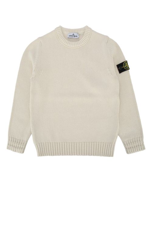 Neck Sweater — Beige