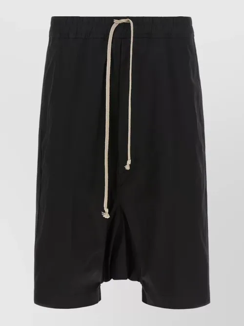 Rick Owens - pods knee length bermuda shorts back pocket
