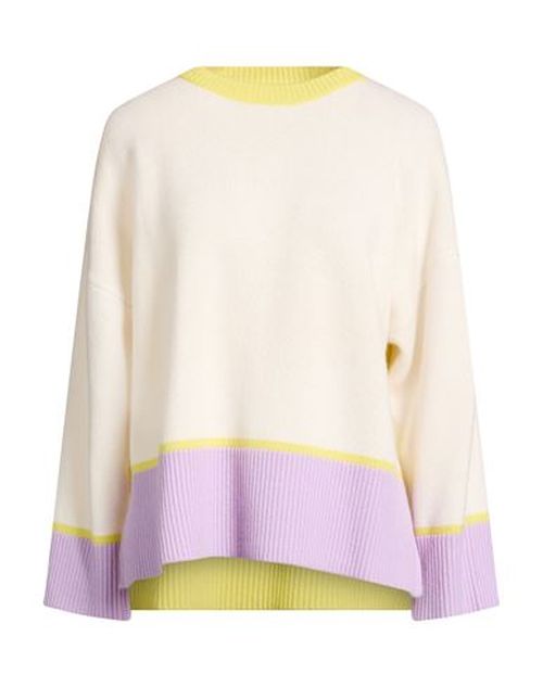 Woman Sweater Cream Size 6 Cashmere