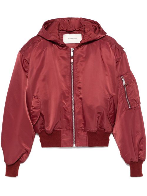 Broad bomber jacket - Red