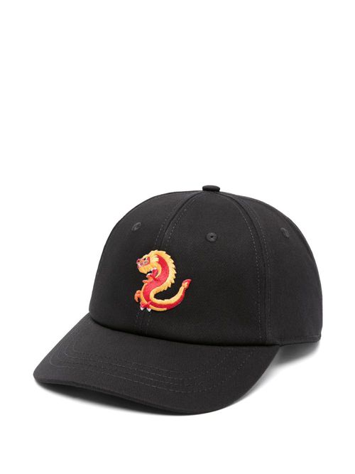 Embroidered baseball cap - Black