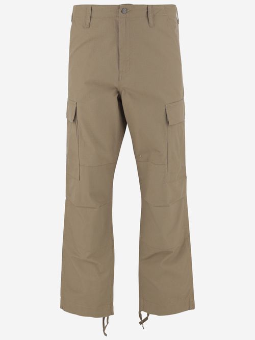 Beige Cargo Trouser