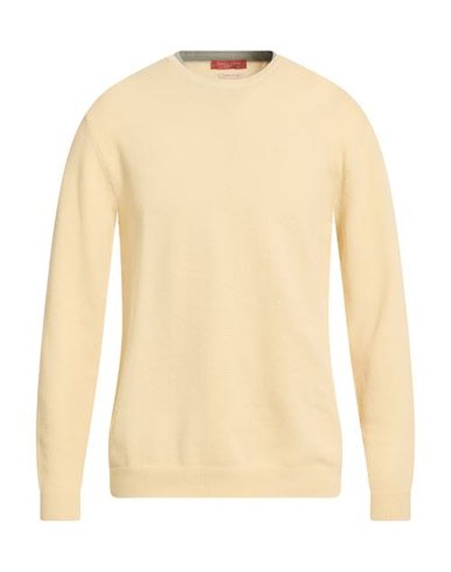 Man Sweater Beige Size L Cotton