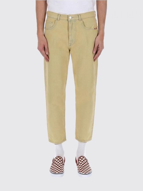 Jeans Men color Beige