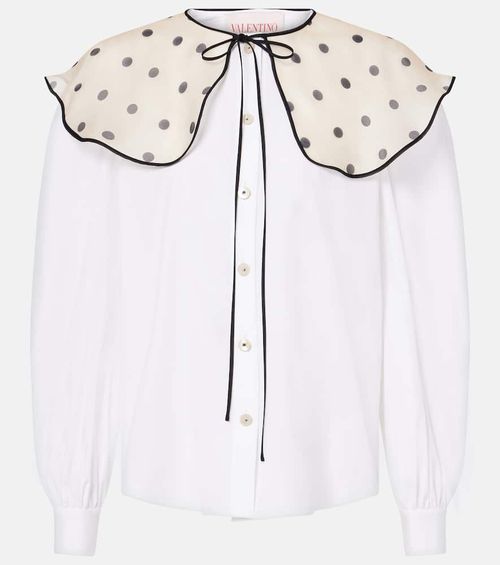 Cotton poplin shirt