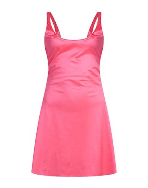 Woman Mini dress Fuchsia Size 6 Polyamide, Elastane