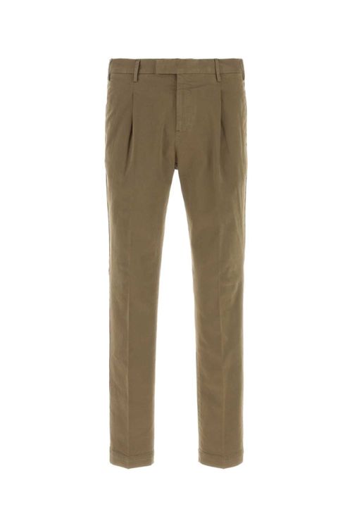 Stretch Cotton Trousers — Gray