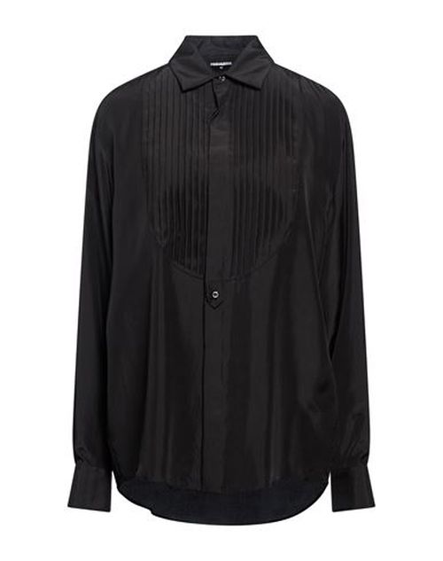 Woman Shirt Black Size 0 Silk
