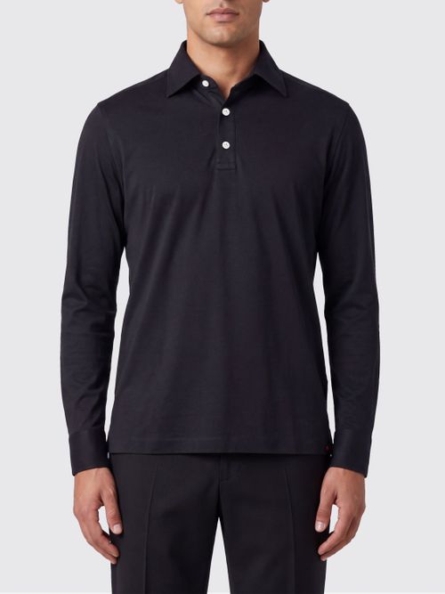 Polo Shirt Men color Blue