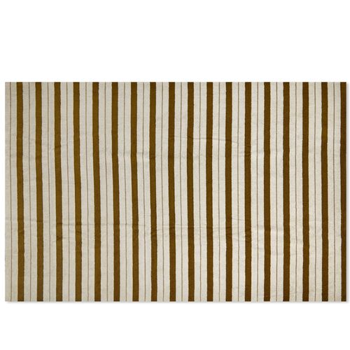 Echo Bath Mat in Caper/Chalk