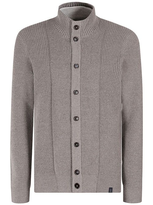 Virgin wool cardigan - Grey