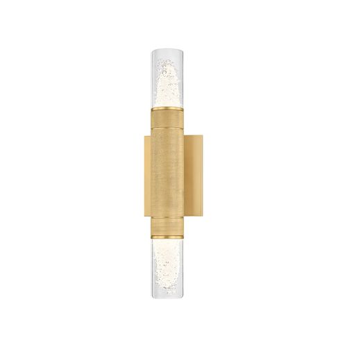 Aged Brass Wall Sconce from the Glen Cove Collection