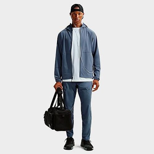 Men's Repel Unlimited Water-Repellent Hooded Versatile Jacket in Diffused Blue/Black