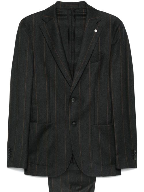 Pinstriped suit - Grey