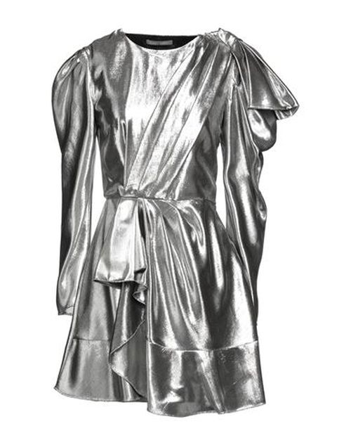 Woman Short dress Silver