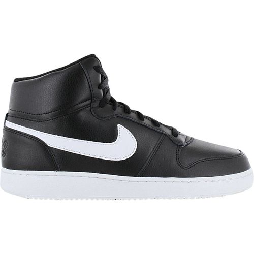 Nike Mens Ebernon Mid Black Trainers Textile -  UK