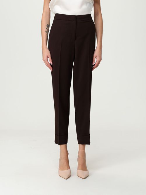 Pants Woman color Brown