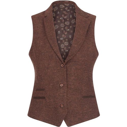 Tweed Waistcoat Herringbone 1920's