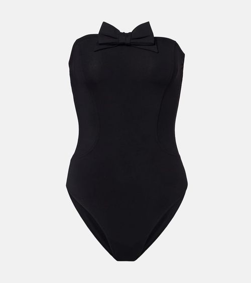 DressCode bow-detail bandeau swimsuit