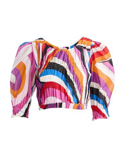 Kid Girl Top Fuchsia Size 12 Cotton