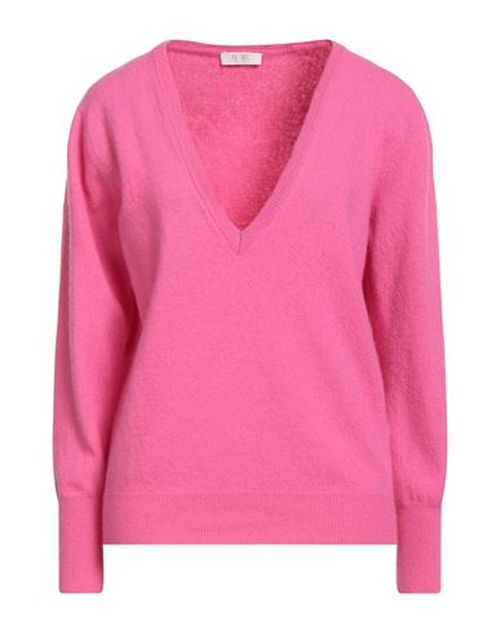 Woman Sweater Fuchsia Size M Wool, Viscose, Polyamide, Cashmere