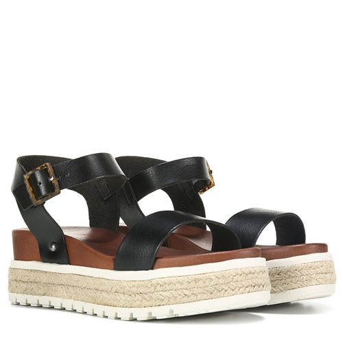 Women's Kiera Platform Sandals (Black)
