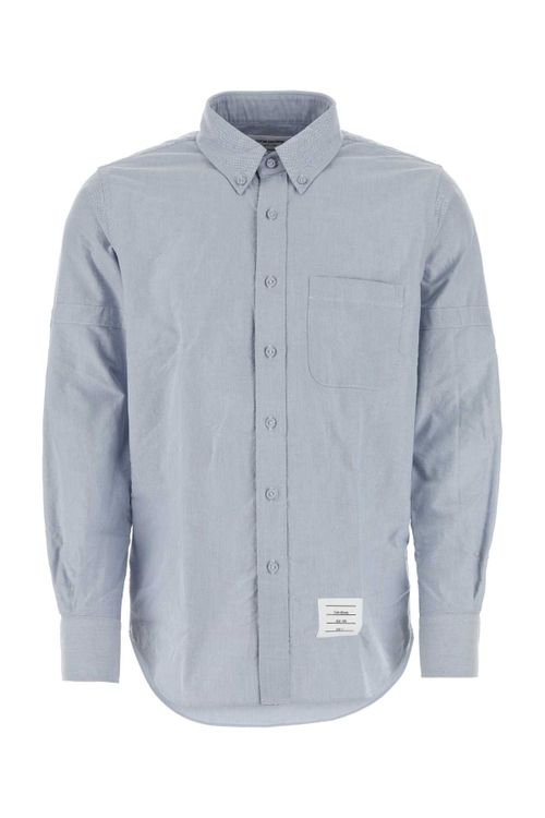 Oxford Cotton Shirt — Blue