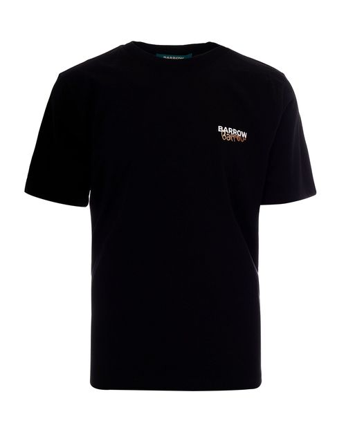 Logo-Print Cotton T-Shirt — Black