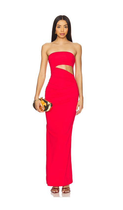 Superdown Messi Maxi Dress in Black. XS. Also in