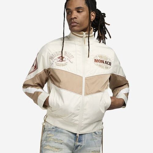 Men's Light Weight Racing Jacket in cream