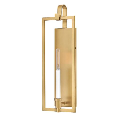Lacquered Brass LED Wall Sconce from the Stassi Collection