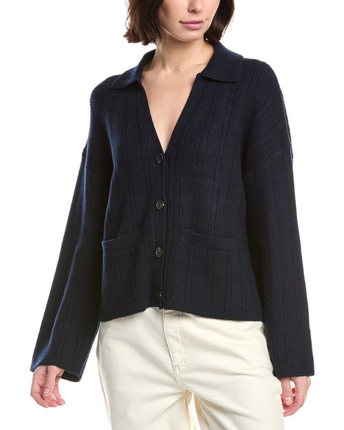 Cynthia Wool-Blend Cardigan