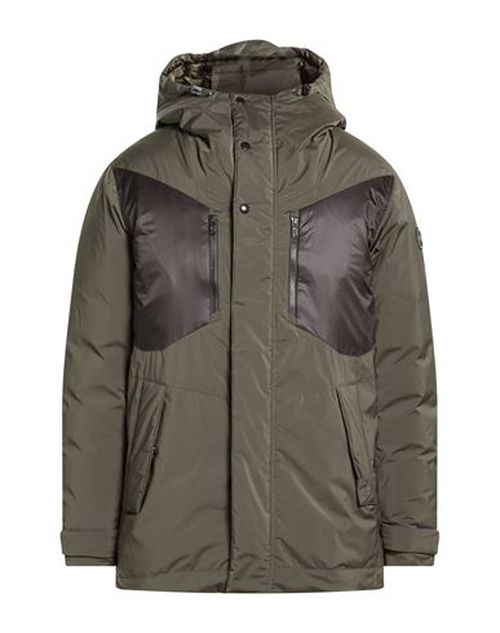 Yosuke Aizawa Man Puffer Military green Size S Polyester, Elastane, Polyamide