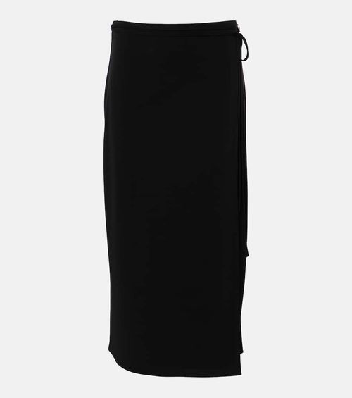 Vince Jersey wrap skirt