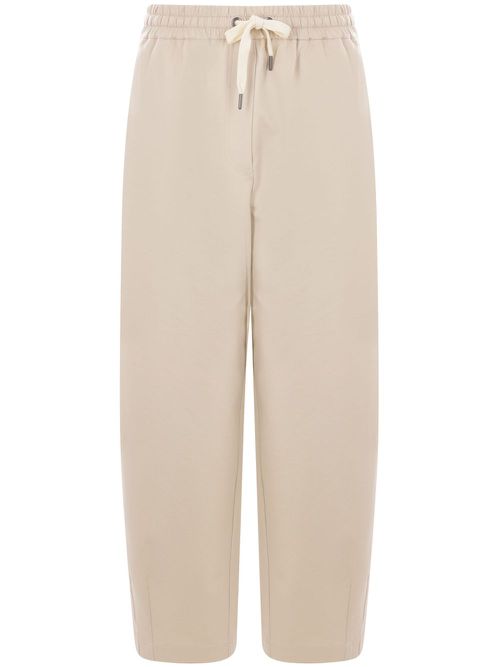 Straight-leg track pants - Neutrals