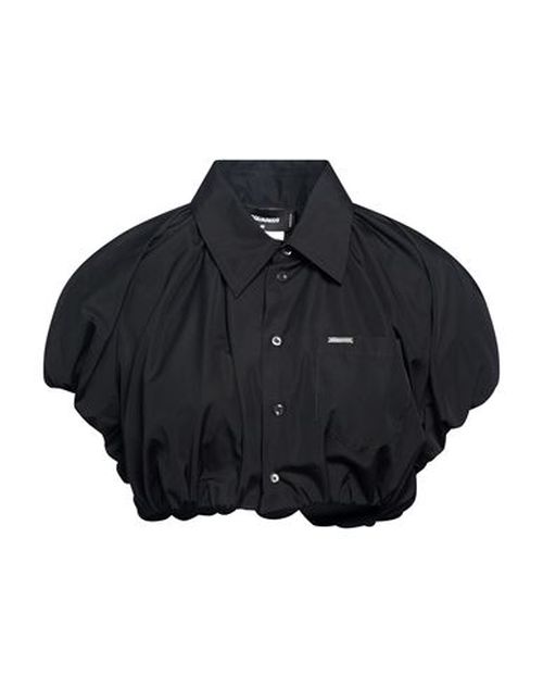 Woman Shirt Black Size 4 Cotton