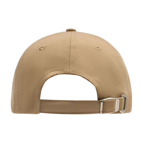 A-003-63 Wool Logo Baseball Cap — Beige