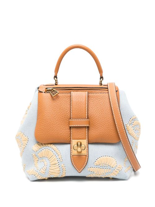 Mini Liza tote bag - Blue
