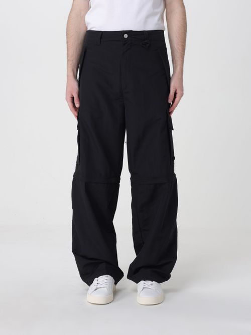 Pants Men color Black