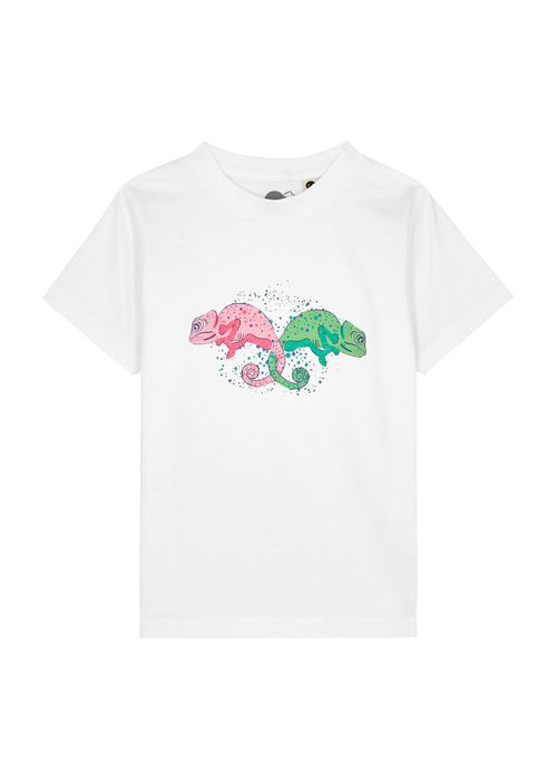 Reptilia Printed Cotton T-shirt