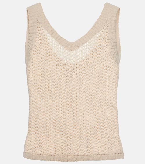 Arrigo knit cotton-blend tank top