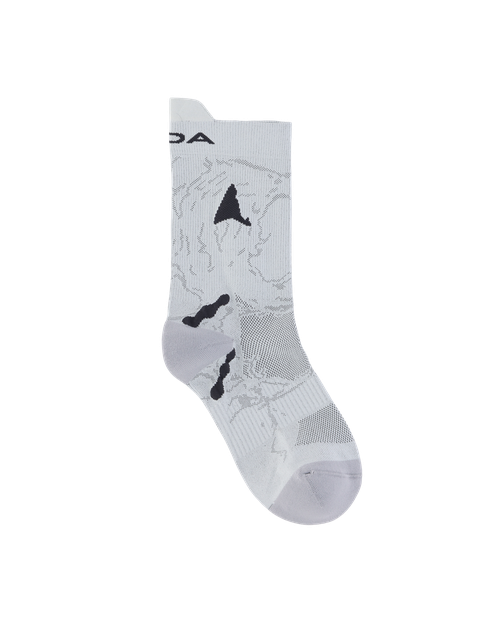 ROA Ryli Q Skin Technical Crew Socks White Underwear Unisex