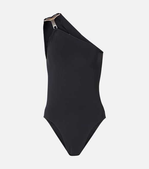 One-shoulder swimsuit