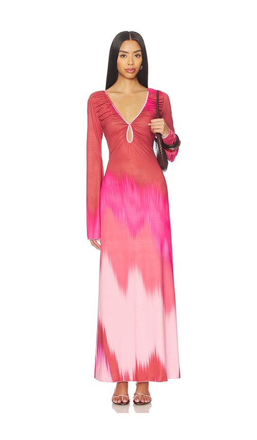 Eywasouls malibu Diana Bell Dress in Pink. - L also in S, XS