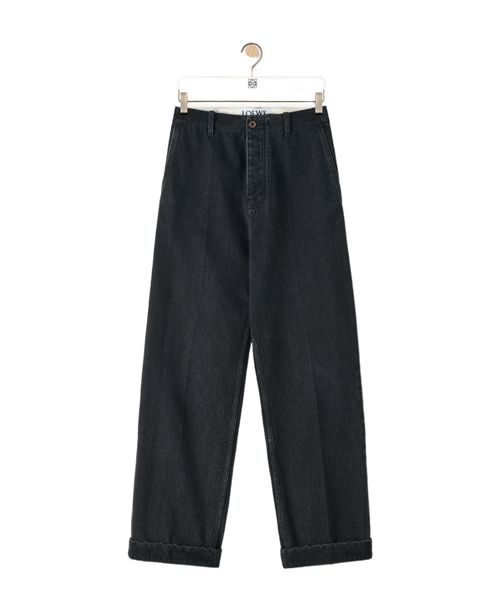 Baggy jeans in denim