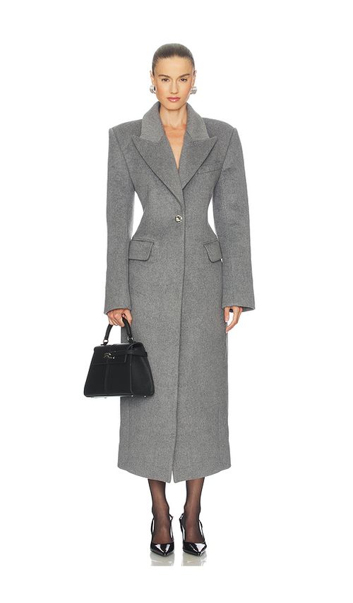 Camila Coelho Mariela Coat in Charcoal. XS. Also in XXS, S
