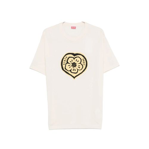 Boke Heart T-Shirt Beige
