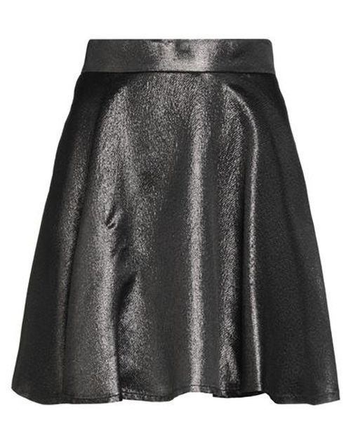 Woman Mini skirt Charcoal Size 0 Polyester, Acetate, Viscose, Textile fibers