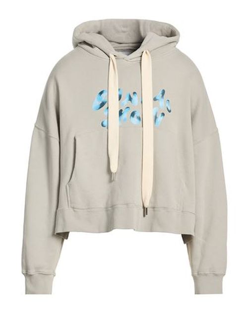Man Sweatshirt Light grey Size L Cotton