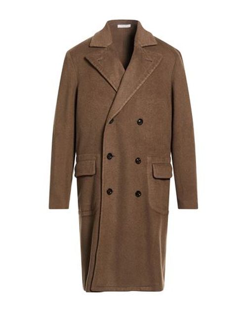 Man Coat Khaki Size 40 Cashmere